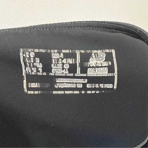 New Balance Heathered Gray Leggings - Picture 4 of 5